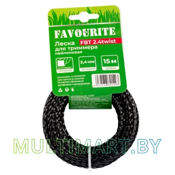 Леска для триммера Favourite FBT 2.4twist